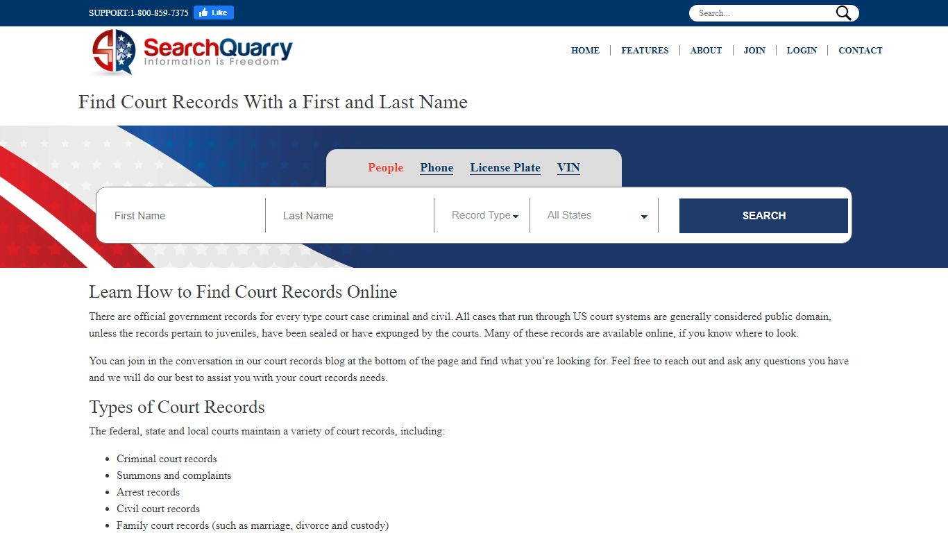 Court Records Definition - SearchQuarry.com